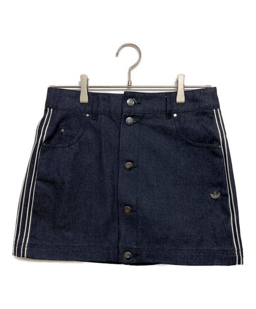 adidas（アディダス）adidas (アディダス) W DENIM SKIRT / デニムスカート インディゴ サイズ:28の古着・服飾アイテム