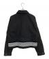 adidas (アディダス) アディブレイク デニム 2-In-1 トラックトップ ブラック サイズ:S：10000円