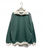 MARTINE ROSEマーティン・ローズ）の古着「ハイネックスウェット」｜グリーン
