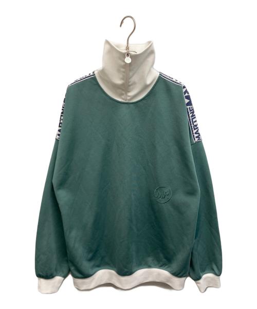 MARTINE ROSE（マーティン・ローズ）Martine rose (マーティン・ローズ) ハイネックスウェット グリーン サイズ:Mの古着・服飾アイテム