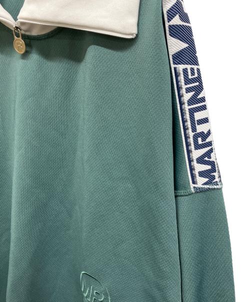 MARTINE ROSE（マーティン・ローズ）Martine rose (マーティン・ローズ) ハイネックスウェット グリーン サイズ:Mの古着・服飾アイテム