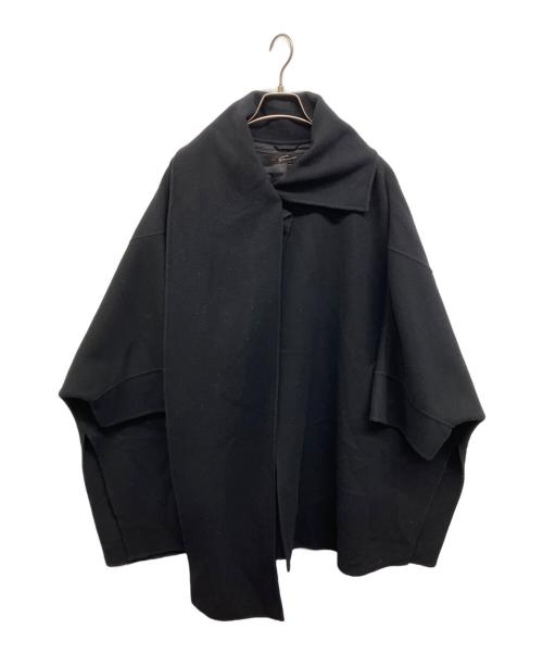 STUNNING LURE（スタニングルアー）STUNNING LURE (スタニングルアー) ストールポンチョコート ブラック サイズ:1の古着・服飾アイテム