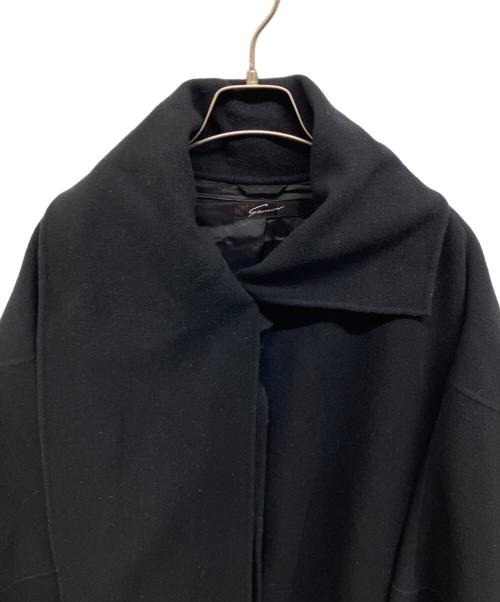 STUNNING LURE（スタニングルアー）STUNNING LURE (スタニングルアー) ストールポンチョコート ブラック サイズ:1の古着・服飾アイテム