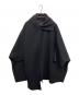 STUNNING LURE（スタニングルアー）の古着「ストールポンチョコート」｜ブラック