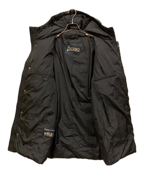 HERNO（ヘルノ）HERNO (ヘルノ) ポーラテック ダウン コート ジャケット ブラック サイズ:52の古着・服飾アイテム