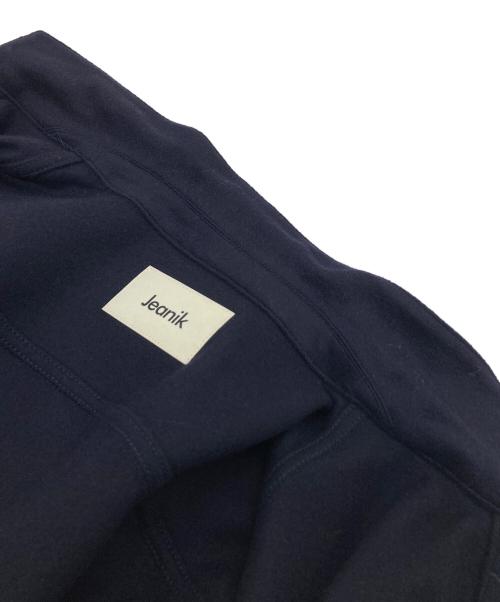 Jeanik（ジーニック）Jeanik (ジーニック) ウールカシミア ジャケット 2rdタイプ　日本製 ネイビー サイズ:Lの古着・服飾アイテム