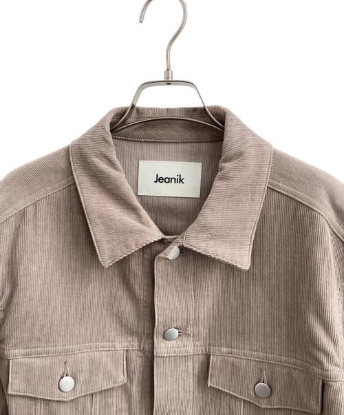 Jeanik（ジーニック）Jeanik (ジーニック) 3rdタイプ コーデュロイジャケット グレー サイズ:Lの古着・服飾アイテム