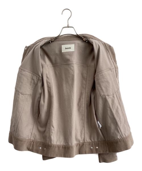 Jeanik（ジーニック）Jeanik (ジーニック) 3rdタイプ コーデュロイジャケット グレー サイズ:Lの古着・服飾アイテム