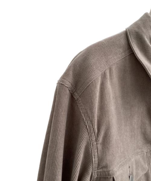 Jeanik（ジーニック）Jeanik (ジーニック) 3rdタイプ コーデュロイジャケット グレー サイズ:Lの古着・服飾アイテム