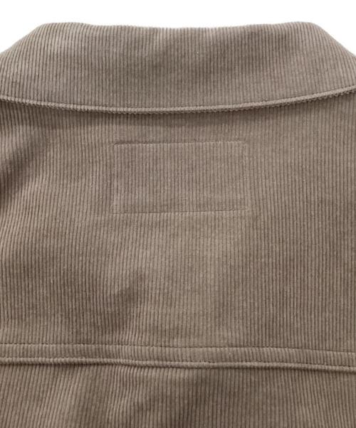 Jeanik（ジーニック）Jeanik (ジーニック) 3rdタイプ コーデュロイジャケット グレー サイズ:Lの古着・服飾アイテム