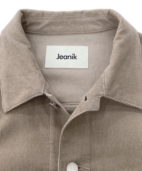 Jeanik（ジーニック）Jeanik (ジーニック) 3rdタイプ コーデュロイジャケット グレー サイズ:Lの古着・服飾アイテム