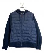 POLO RALPH LAURENポロ・ラルフローレン）の古着「中綿フーデッドジャケット」｜ネイビー