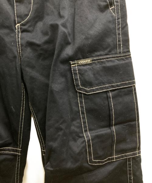 COACH（コーチ）COACH (コーチ) ステッチカーゴパンツ ネイビー サイズ:30の古着・服飾アイテム