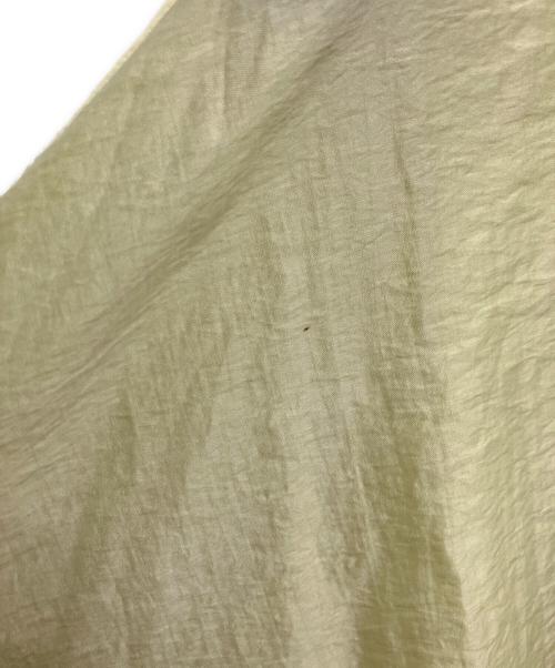 PLST（プラステ）PLST (プラステ) シアークロップドシャツ イエロー サイズ:XSの古着・服飾アイテム