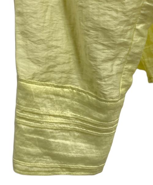 PLST（プラステ）PLST (プラステ) シアークロップドシャツ イエロー サイズ:XSの古着・服飾アイテム