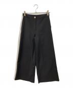 theoryセオリー）の古着「Crisp Twill Cargo Wide PNT J」｜ブラック