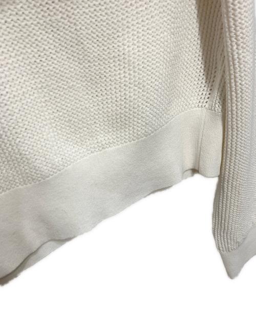 theory（セオリー）theory (セオリー) WOOSTER CREPE KNIT POINTELLE PO ホワイト サイズ:Sの古着・服飾アイテム