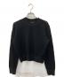 theory（セオリー）の古着「WOOSTER CREPE KNIT POINTELLE PO」｜ブラック