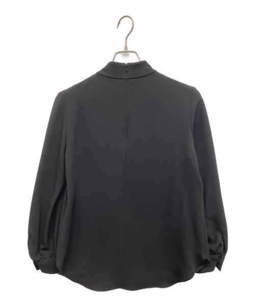 theory（セオリー）theory (セオリー) Classic Crepe Stand Collar Vol TP ブラック サイズ:Sの古着・服飾アイテム