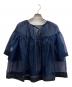 yori (ヨリ) ドットオーガンジーブラウス/YR1921-014SP ネイビー サイズ:F：7000円