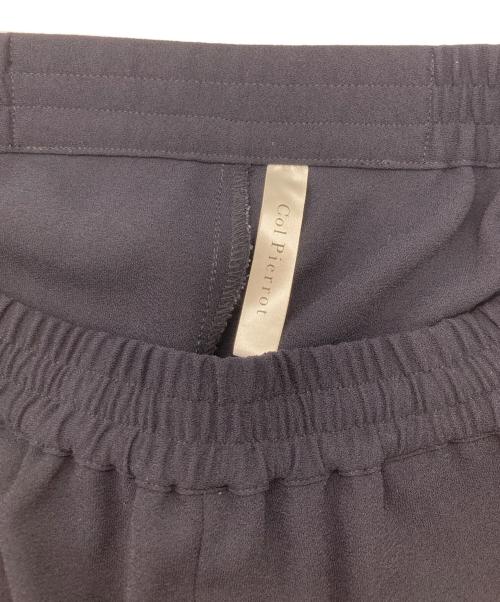 Col Pierrot（コルピエロ）Col Pierrot (コルピエロ) スソリブ パンツ ネイビー サイズ:36の古着・服飾アイテム