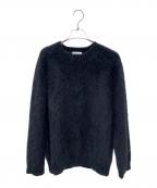 EVERYDAY I LIKE.エヴリデイ アイ ライク）の古着「DUET クルーネックセーター」｜ブラック