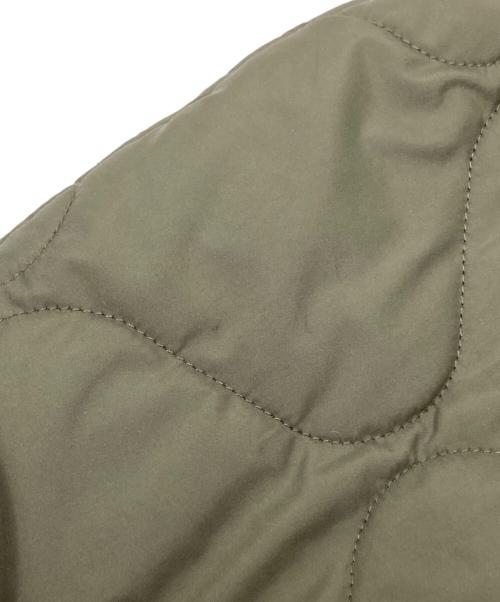 CALUX（キャラクス）CALUX (キャラクス) QUILTED リバーシブル中綿ジャケット グリーン サイズ:Fの古着・服飾アイテム