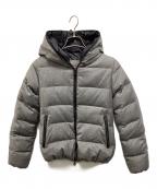 DUVETICAデュベティカ）の古着「ウールダウンジャケット」｜グレー