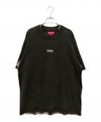 SUPREMEシュプリーム）の古着「Overprint Small Box S/S Top」｜ブラック