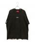 SUPREME（シュプリーム）の古着「Overprint Small Box S/S Top」｜ブラック