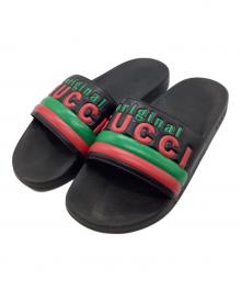 GUCCI（グッチ）の古着「サンダル」｜ブラック