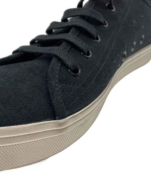 Saint Laurent Paris（サンローランパリ）Saint Laurent Paris (サンローランパリ) サイドロゴキャンバススニーカー ブラック サイズ:43の古着・服飾アイテム