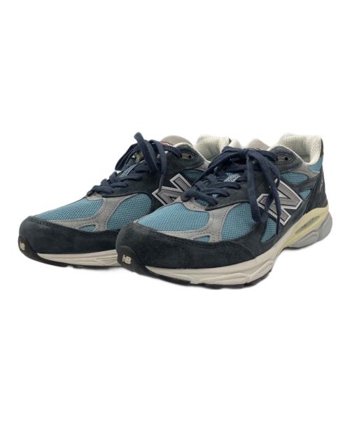 NEW BALANCE（ニューバランス）NEW BALANCE (ニューバランス) スニーカー ネイビー×ブルー サイズ:28の古着・服飾アイテム