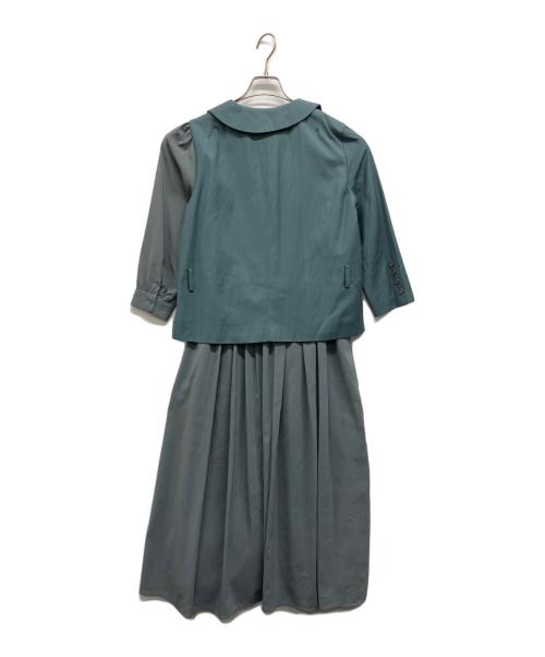 Ameri（アメリ）Ameri (アメリ) 長袖ワンピース グリーン サイズ:Mの古着・服飾アイテム