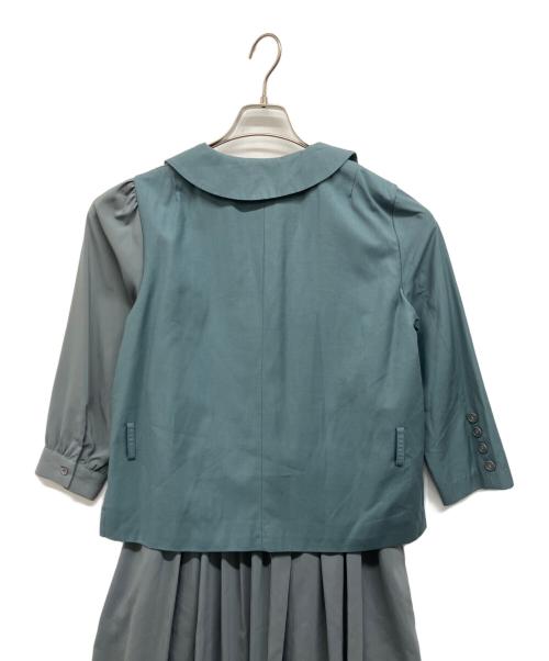 Ameri（アメリ）Ameri (アメリ) 長袖ワンピース グリーン サイズ:Mの古着・服飾アイテム