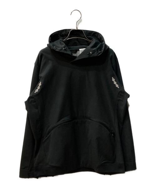 alk phenix（アルクフェニックス）alk phenix (アルクフェニックス) dou parka 4way ストレッチ パーカー ブラック サイズ:Mの古着・服飾アイテム