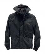 G-STAR RAWジースターロゥ）の古着「NOTOR SUBMARINE HOODED JKT」｜ブラック