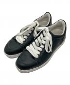 LOEWEロエベ）の古着「アナグラムレザーローカットスニーカー」｜グリーン