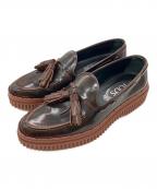 TOD'Sトッズ）の古着「タッセルローファー」｜ブラウン