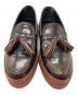 TOD'S (トッズ) タッセルローファー ブラウン サイズ:35：10000円