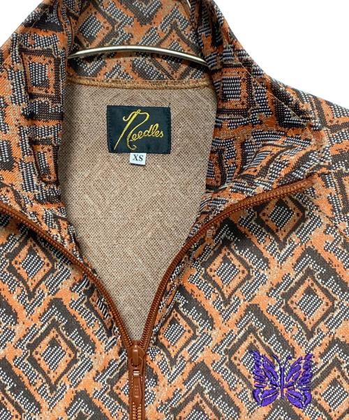 Needles（ニードルズ）Needles (ニードルズ) TRACK JACKET - POLY JQ. オレンジ サイズ:XSの古着・服飾アイテム