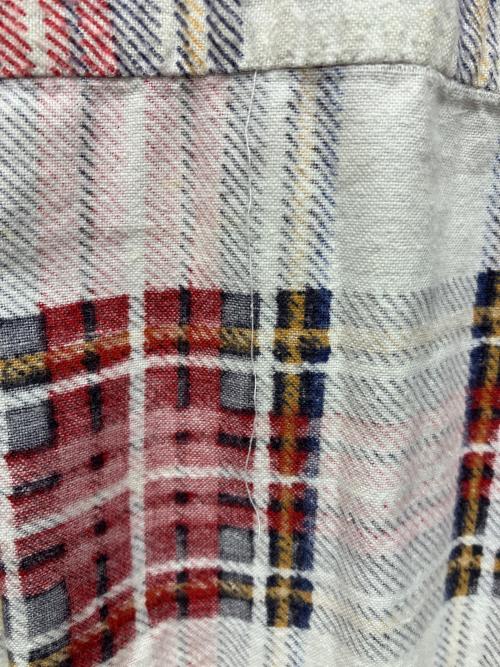Rebuild by Needles（リビルドバイニードルス）Rebuild by Needles (リビルドバイニードルス) Flannel Shirt - 7 Cuts Zipped Wide Shirt マルチカラー サイズ:なしの古着・服飾アイテム