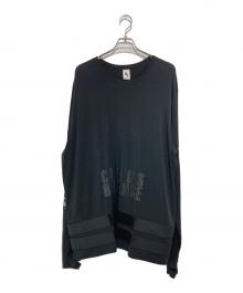 NIKE×UNDERCOVER（ナイキ×アンダーカバー）の古着「Printing Splicing Sports Round Neck Pullover」｜ブラック