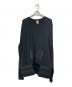 NIKE（ナイキ）の古着「Printing Splicing Sports Round Neck Pullover」｜ブラック