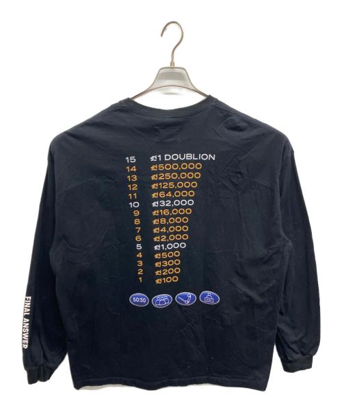 doublet（ダブレット）doublet (ダブレット) WISM (ウィズム) Fifty:Fif-Tshirt ブラック サイズ:Lの古着・服飾アイテム