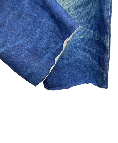 TALKING ABOUT THE ABSTRACTION（トーキング アバウト ジ アブストラクション）TALKING ABOUT THE ABSTRACTION (トーキング アバウト ジ アブストラクション) トロンプルイユスウェットパンツ インディゴ サイズ:1の古着・服飾アイテム