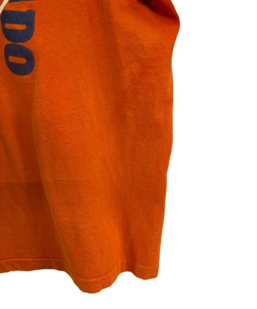 Champion（チャンピオン）Champion (チャンピオン) SNOOPY Tシャツ オレンジ サイズ:X-LARGEの古着・服飾アイテム