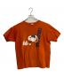 Champion（チャンピオン）の古着「SNOOPY Tシャツ」｜オレンジ