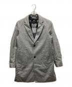 BLACK LABEL CRESTBRIDGEブラックレーベル クレストブリッジ）の古着「カシミヤ混チェスターコート」｜グレー