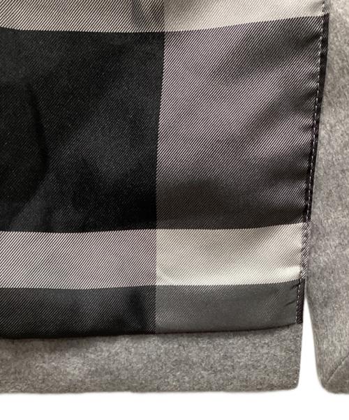 BLACK LABEL CRESTBRIDGE（ブラックレーベル クレストブリッジ）BLACK LABEL CRESTBRIDGE (ブラックレーベル クレストブリッジ) カシミヤ混チェスターコート グレー サイズ:Mの古着・服飾アイテム
